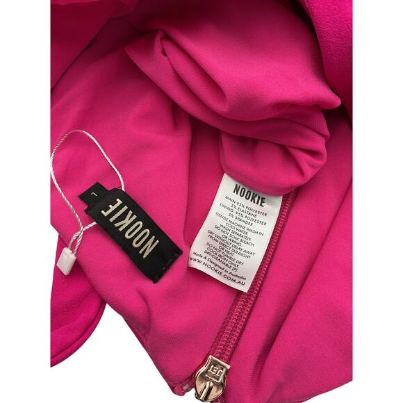 Nookie 'Romance' Pink Polyester Gown Size L - Picture 4 of 4